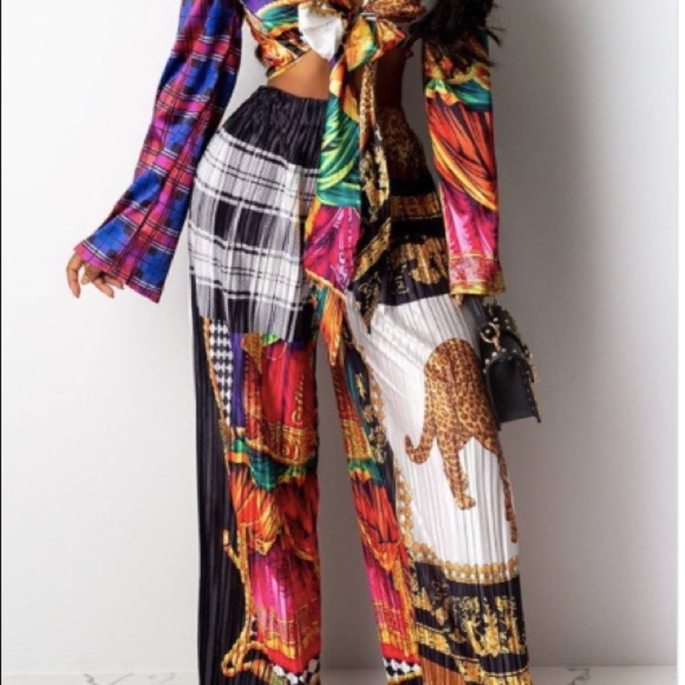 Queen of the Jungle Silk Pants